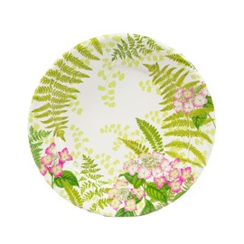 Caspari Fern Garden Dinner Plates - 32 Per Package