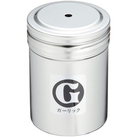 Endoshoji BTY02004 Commercial Seasoning Can, Small (Acrylic Lid), G-Can (Garlic), 18-8 Stainless Steel, Polypropylene, Made in Japan