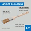 Harris Trade Angled Sash Brush 1.5", Natural