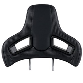 car headrest Pillow, Plug&Play Type Neck Pillow for Driving,Head Rest Pillow for car,Fits Most car Models,Sponge Filling(Carbon Pattern 1PC)