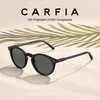 CARFIA Vintage Womens Mens Sunglasses Polarised Acetate Frame UV400 Protection