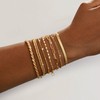 Hergory Gold Bracelets for Women Trendy, Dainty 14K Gold Plated