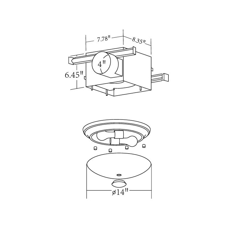 Victorian Bathroom Exhaust Fan in Chrome