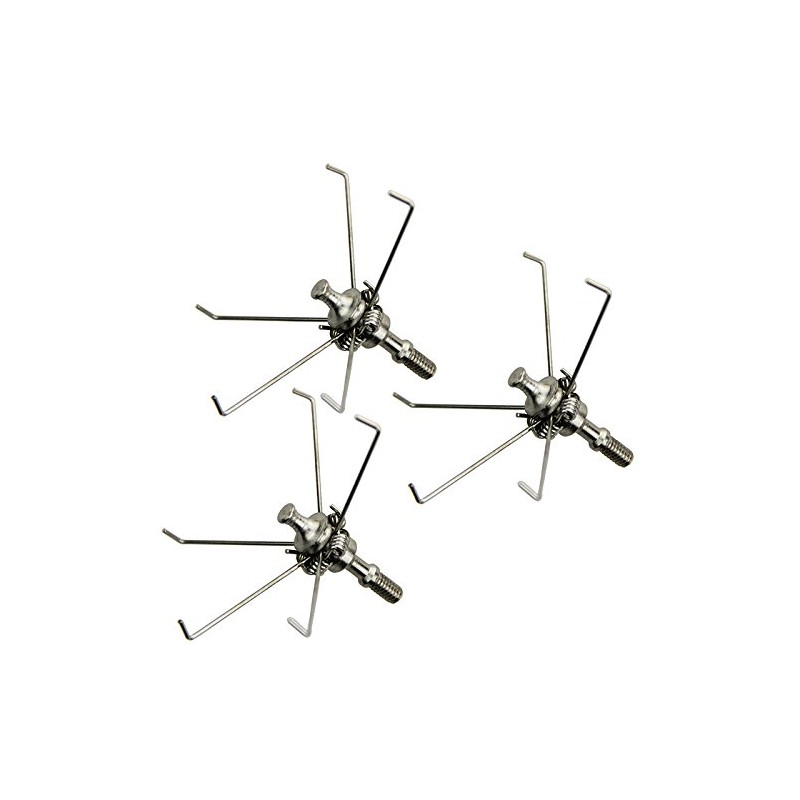 UP100 12pcs Archery 100 Grain Paw Broadheads Hunting Small Animal