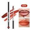 Lápiz Labial 3d Despegable - Mate Para Maquillaje Color 2pz