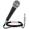 Pyle PDMIC59 - Micrófono vocal dinámico profesional, micrófono de mano