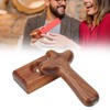 Wood Cross Tabletop Decor Hand Crafted Surface Polishing Sturdy Durable