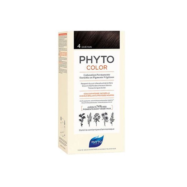 Phyto Phytocolor 4 Brown Permanent Hair Dye