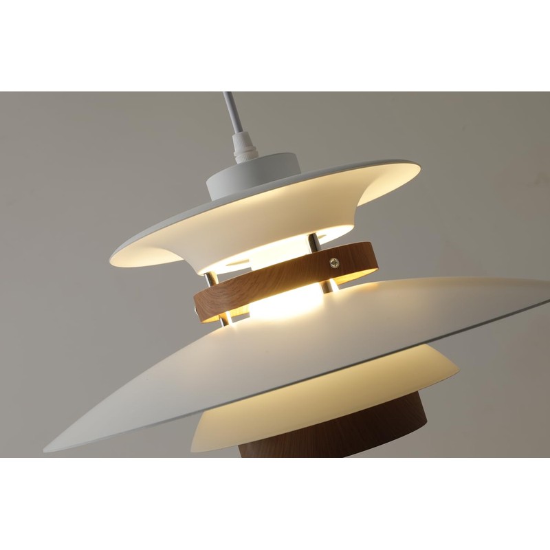 EFINEHOME Modern Decor Adjustable Pendant Lamp Kitchen Island, Aluminum and