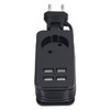 Power Strip 1200W 10A Fireproof Adapter with 4 USB Port