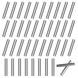 Pack of 40 Shelf Brackets, Floor Support 6 mm x 40 mm, Cylinder Pins, Pin Metal Shelf Pins, Shelf Supports Pins for Cabinets, Furniture, Shelf, Display Cabinets