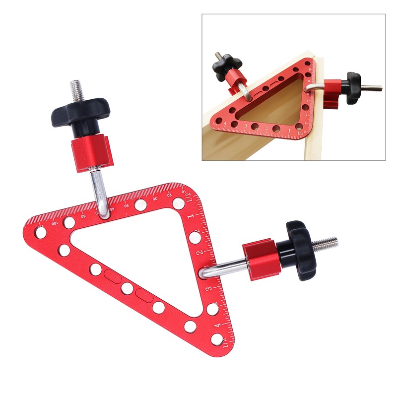 Positioning Squares Aluminium Alloy Right Angle Clamps 45° 90° Imperial