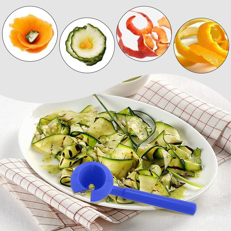 Carrot Curler and Peeler | Carrot Cucumber Curler Garnishing Tool