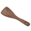Kodrily Flat Wooden Spatula for Cooking, Wide Wood Spatula, Portable