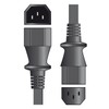 Mercury | IEC Plug to Socket Mains Extension Lead |
