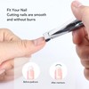 Nail Care Clipper Cutting Folding Stainless Steel Portable Ultra Thin