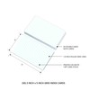 Home Advantage Double Sided Quadrille Grid Index Cards, Graph Ruled