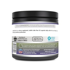 Amazing Nutrition- “Amazing Formulas Creatina 3000Mg Por Porción Suplemento de 500 Cápsulas | Sin OGM | Sin Gluten | Hecho