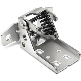 A-Premium Upper Door Hinge Front Left Driver Side Compatible with Dodge Dakota 2005-2010, Ram 1500 Ram 2500 Ram 3500 Ram 4500 Ram 5500 & Ram Dakota 2011, Replace# 55275631AB, 55275631AA, 55112145AA