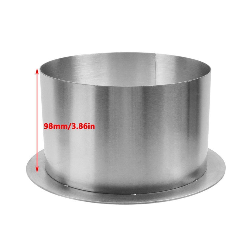 Antrader Drop-in Trash Chute,1Pcs Kitchen Counter Trash Chute Counter Top