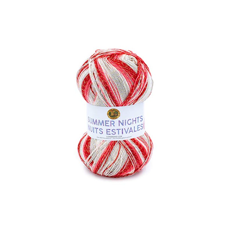 Lion Brand Yarn Yarn, Flamingo