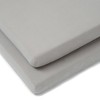 Clair de Lune 2 Pack Fitted Jersey Cotton Cot Sheets