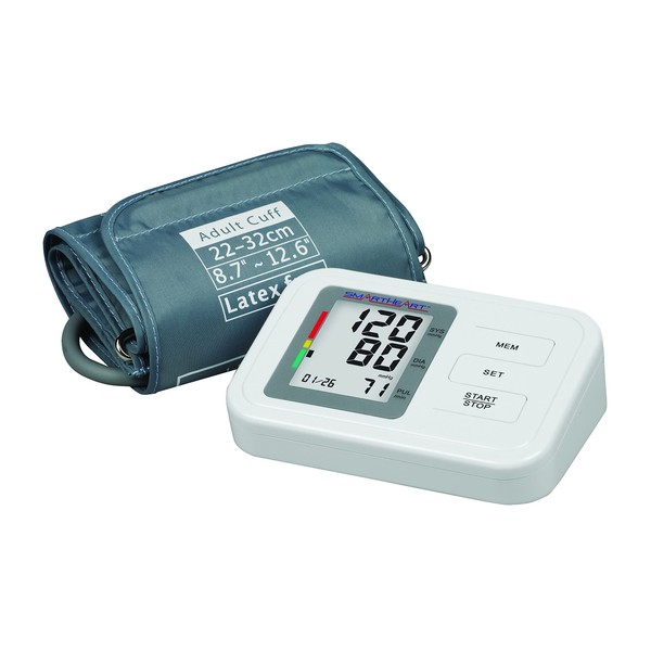 Veridian Healthcare Smartheart Automatic Arm Digital Blood Pressure Monitor, White, Universal (01-550)