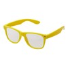 Ultra Yellow Adults Classic Costume Fake Glasses with Clear Lenses