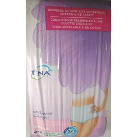TENA Disposable Underwear Super Plus Female Small / Medium Size 2-8  Heavy 18 Ct