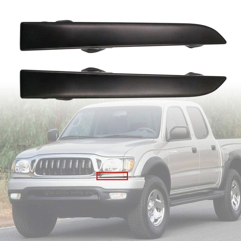 AUTOXBERT 2PCS Front Bumper Grille Headlight Filler Trim Panels Set