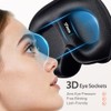 Vynix® Sleep Mask for Men Women - 100% Blackout Eye