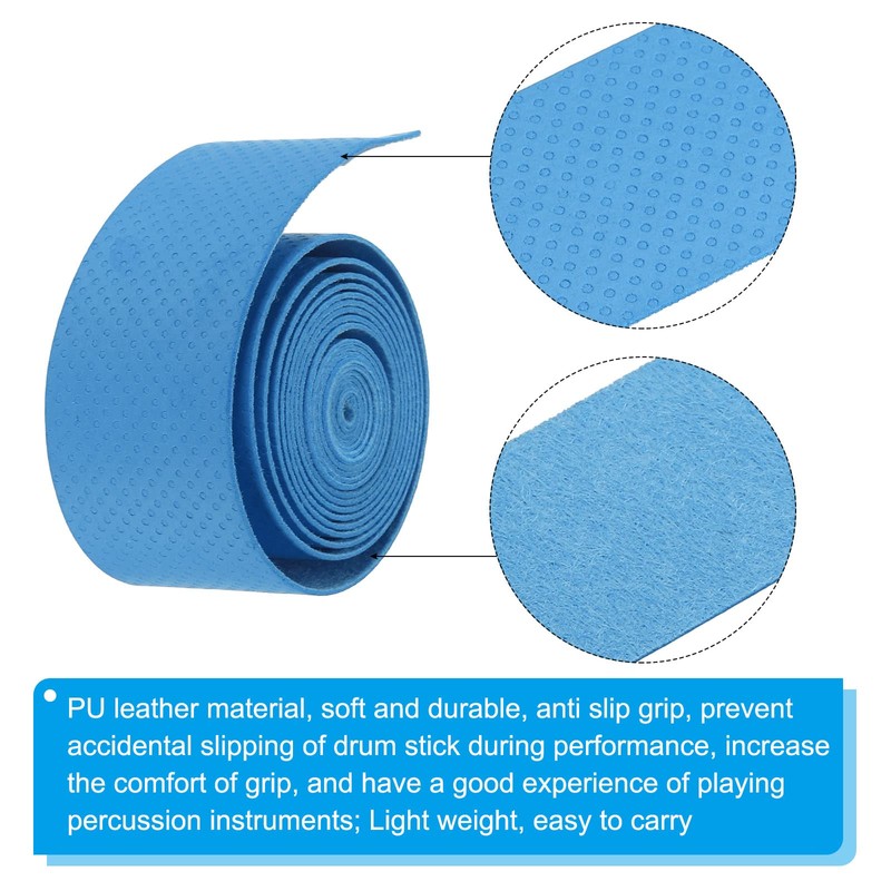 PATIKIL Drum Stick Tape Drumstick Grips Drumstick Wrap Anti Slip