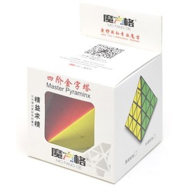 Kancharo Masterpyraminx Master Pyraminx (Includes Pouch for Convenient Storage)... (Stickerless)