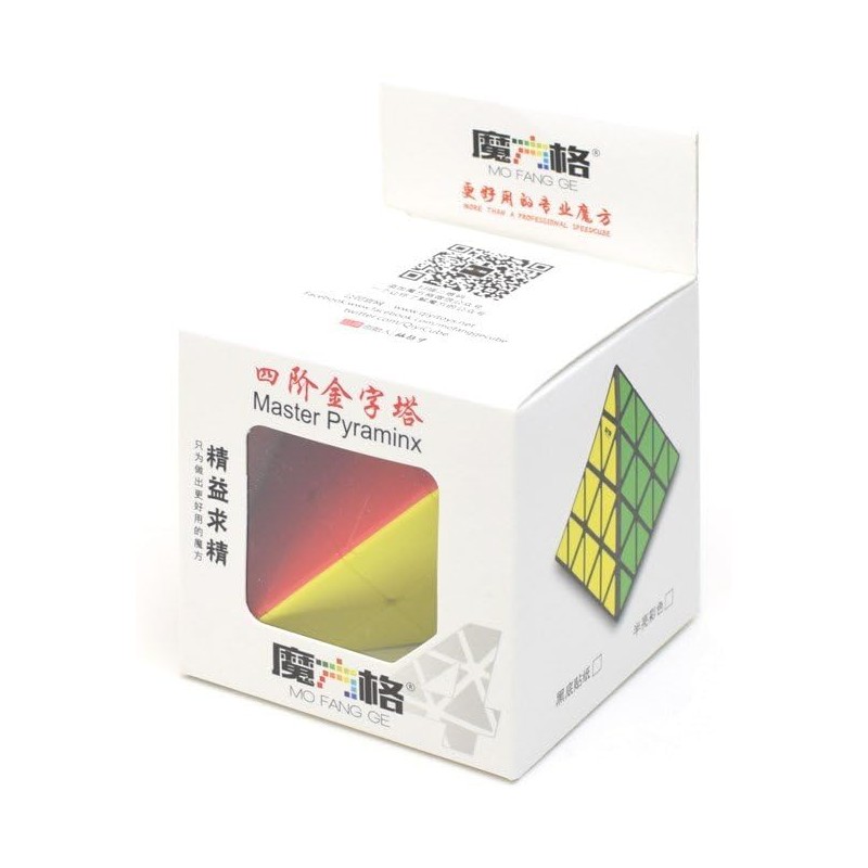 Kancharo Masterpyraminx Master Pyraminx (Includes Pouch for Convenient Storage)... (Stickerless)