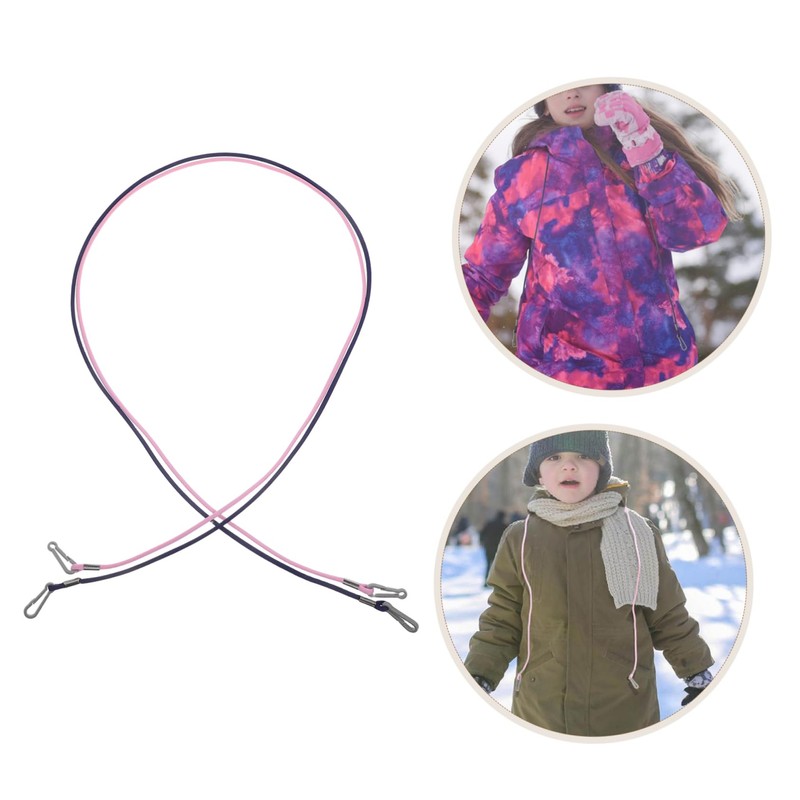 SUPVOX Adjustable Winter Gloves Touch Screen Lanyard for Boys and
