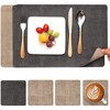 Myir JUN Placemats and Coasters Set of 4, Place Mats