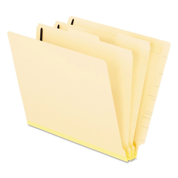 Esselte Pendaflex Manila End Tab Classification Folders 2 Dividers/Six-S
