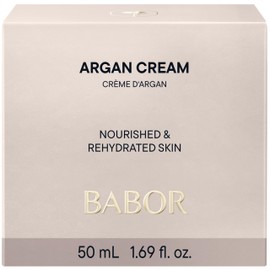 BABOR Classics Argan Cream, Rich Face Cream for Dry Skin, with Argan Oil and Vitamin E, Vegan Formula, No Alcohol, 50 ml