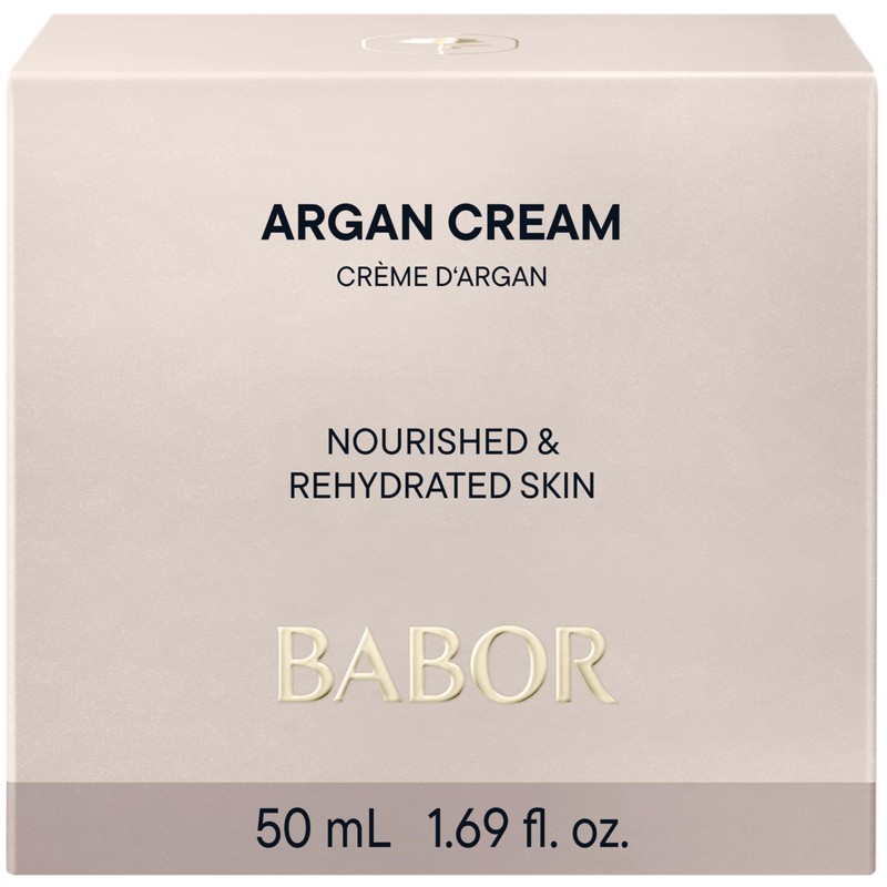 BABOR Classics Argan Cream, Rich Face Cream for Dry Skin,