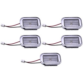 QPCRAP 5Packs W11462342 Refrigerator LED Light Module Fit for Whirlpool Jenn-Air KitchenAid for Kenmore Refrigerator Freezer Fridge Light Replaces W10607479 W10843339 W10908166 AP6989197 PS16218086