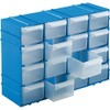 Kigima Storage Box with 16 Compartments, 22 x 15 x 8 cm