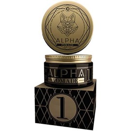 OURO Alpha 1 Pomade, Cera Gel para Cabello con Fijación Ligera y Brillo Intenso, 85 g