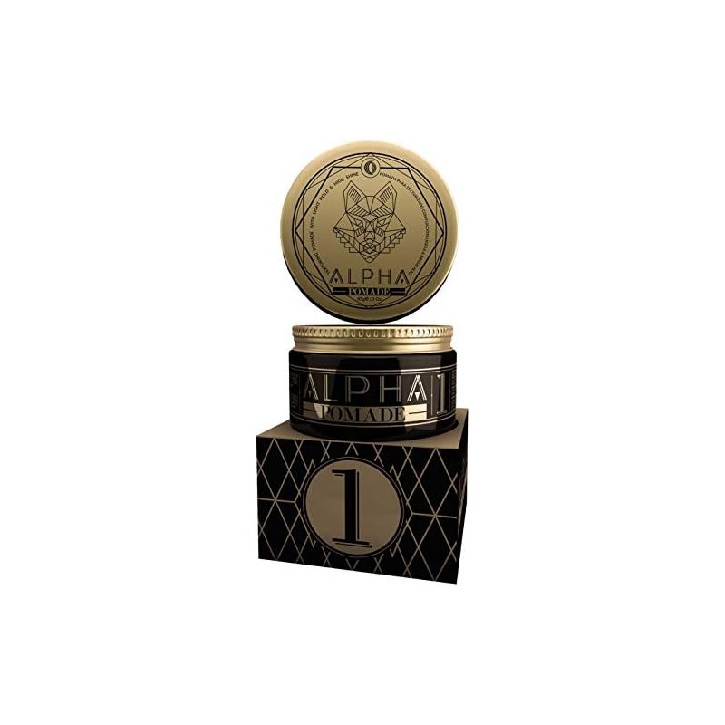 OURO Alpha 1 Pomade, Cera Gel para Cabello con Fijación