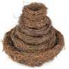 Kryoflare Artificial Bird Nest with Eggs, 3.14 inch Decorative Twig