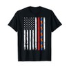 Thin Red Line Firefighter Support Autism 4th July Flag Shirt