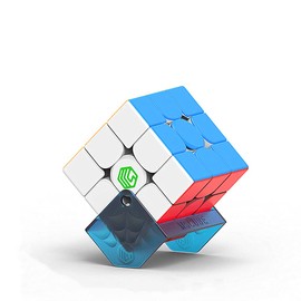 LiangCuber MS3X Flagship 3x3 Speed Cube,DianSheng MS3X Magnetic 3x3 Cube Stickerless,Dual System Adjustable (Primary Kernel Version)