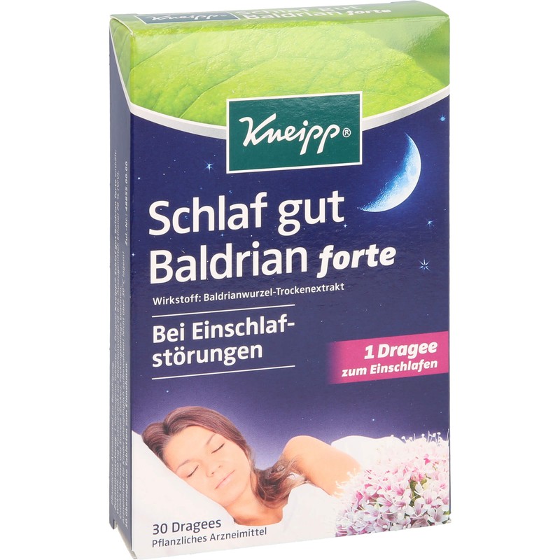 Kneipp Schlaf Gut Baldrian forte, 30 St. Tabletten