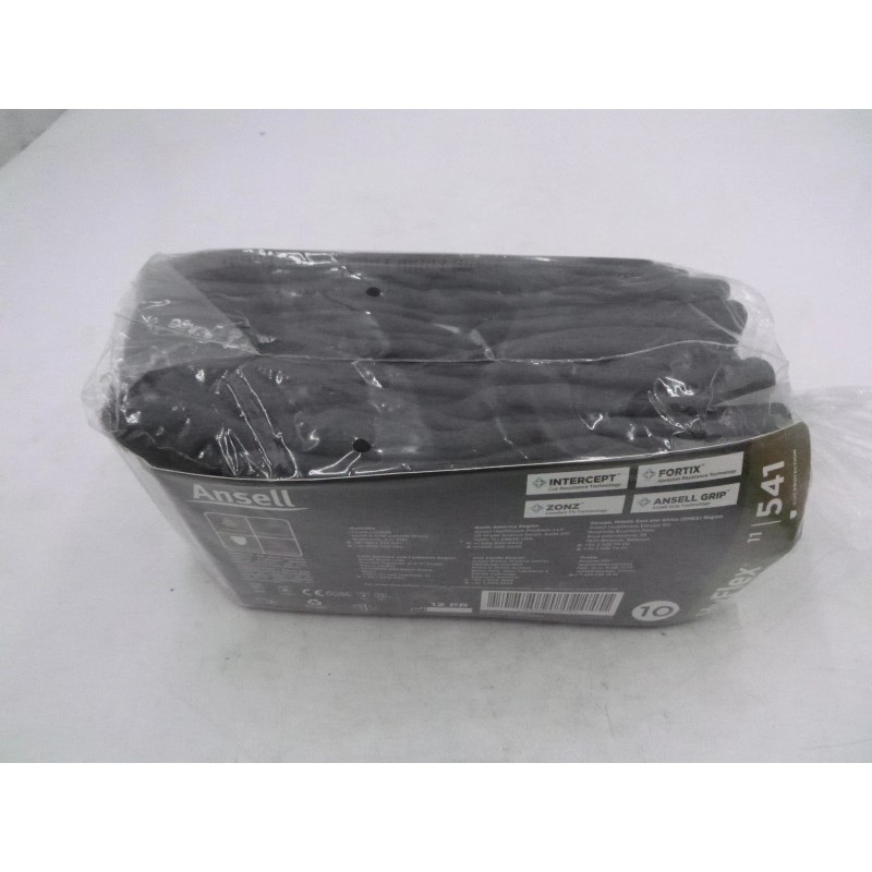 Ansell 12 Pair Ansell HyFlex 11-541 Size 10 Cut Protection