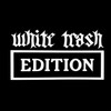 White Trash Edition Sticker Decal Notebook Car Laptop 5.5"x3.25" (White)