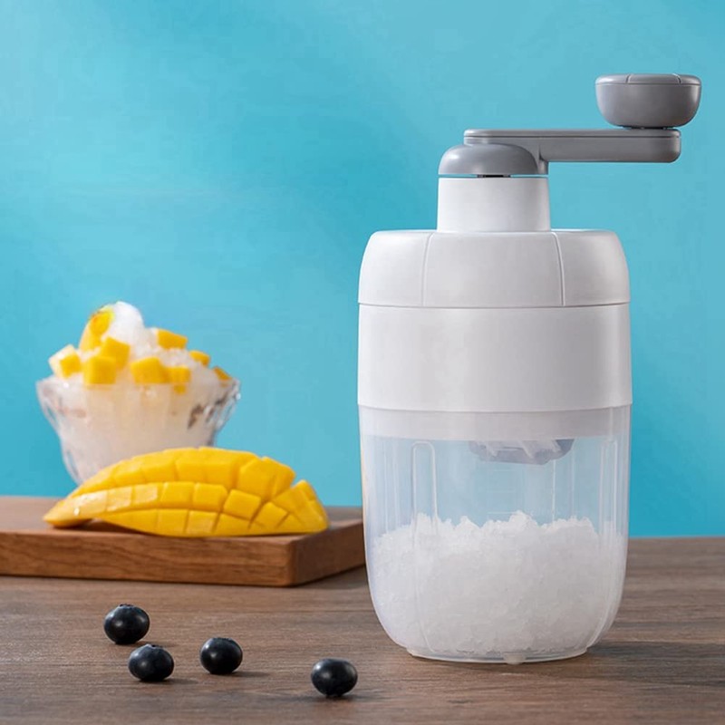 Comphic Shaved Ice Machine Home Small Manual Ice Crusher Hand-Shake